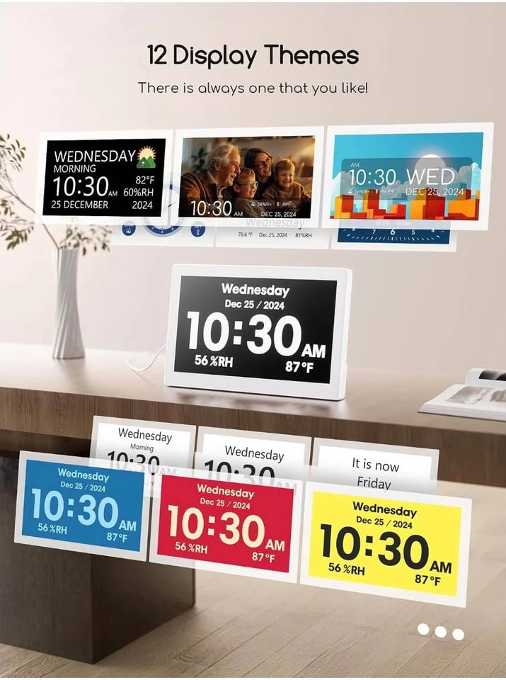 Raynic Digital Calendar Clock - photo 3