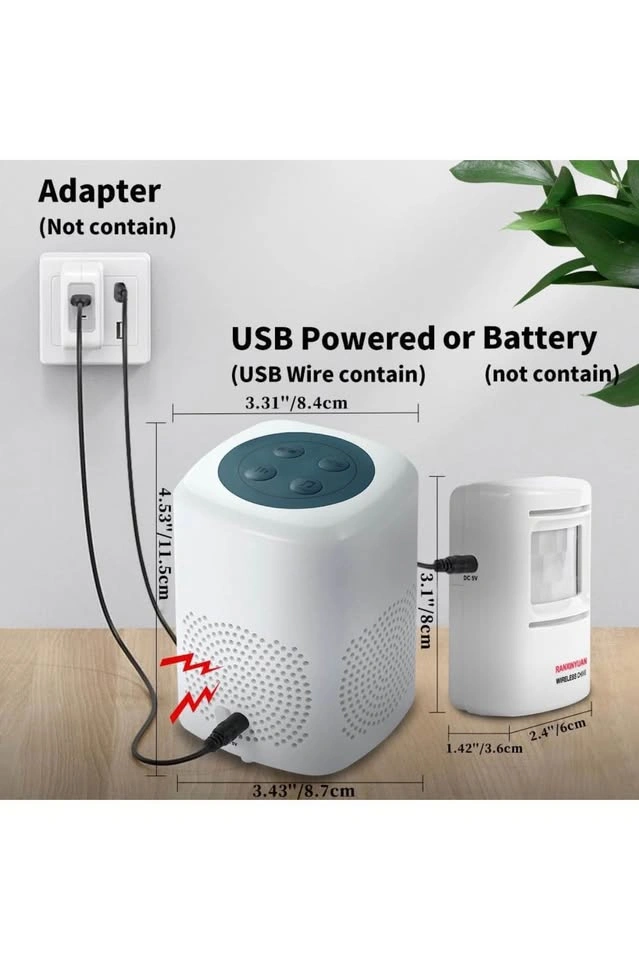 SELDORAUK Dog Bark Alarm Motion Sensor with Remote - photo 2