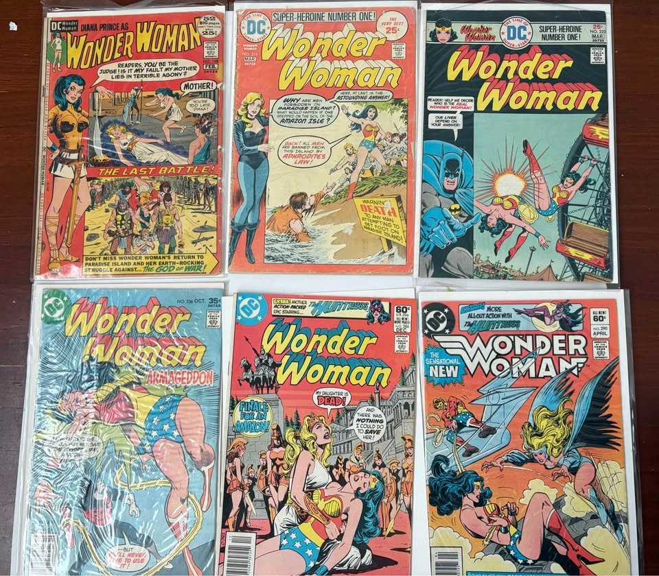 19 Wonder Woman Comics Lot - #204 1st Nubia Key - photo 3