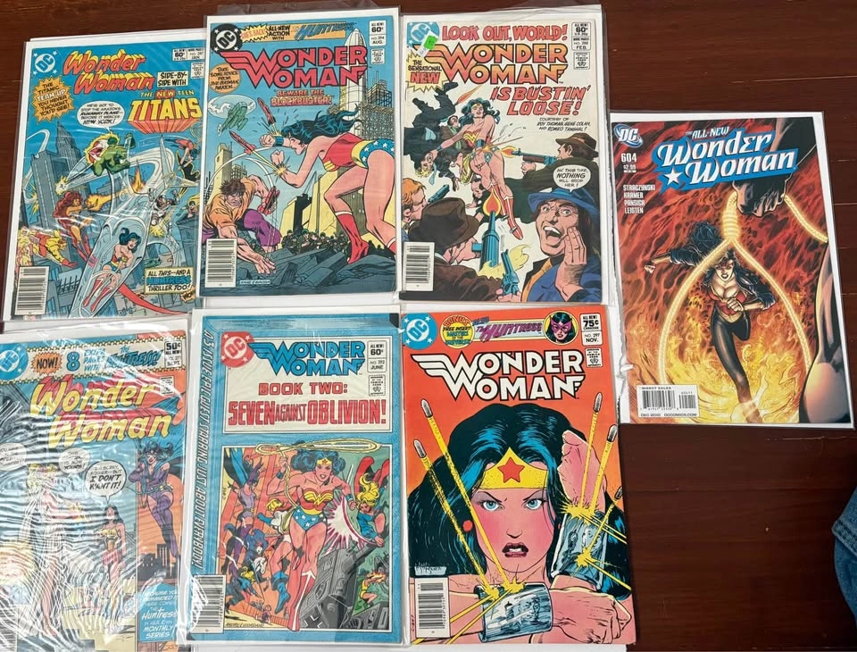 19 Wonder Woman Comics Lot - #204 1st Nubia Key - photo 5
