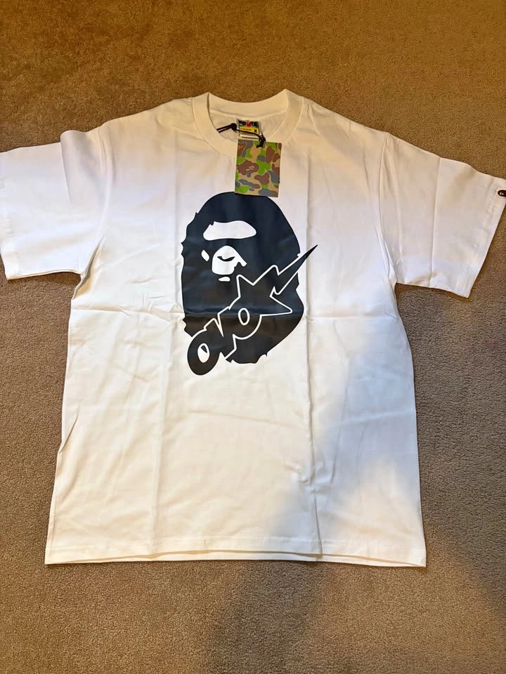 BAPE x OVO Ape Head T-Shirt Size M