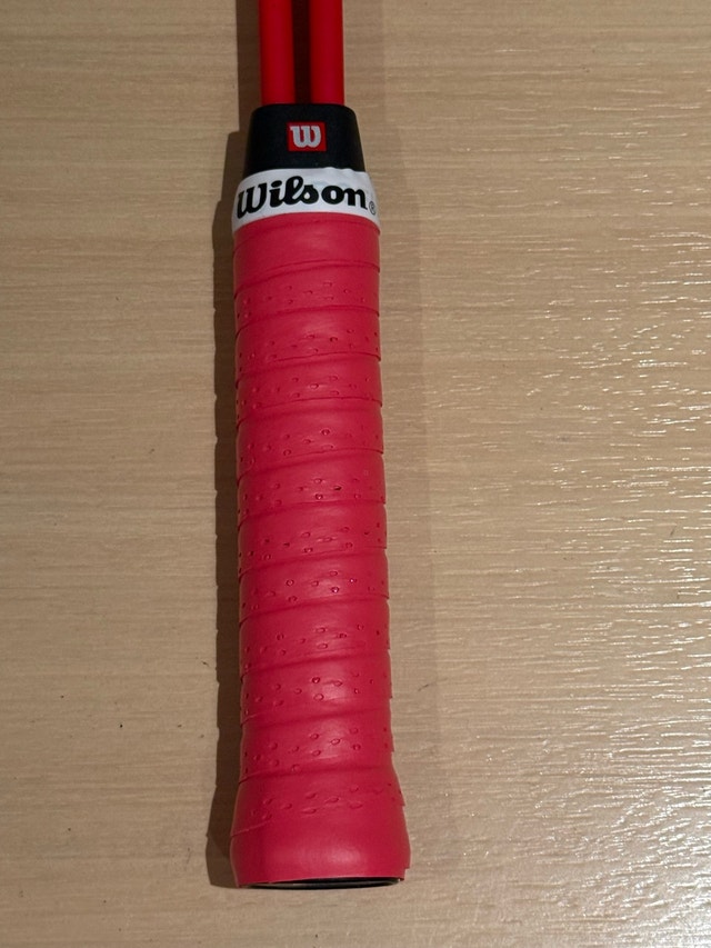 Wilson Hammer and Ti Comp Squash Racquets - New Grips - photo 2