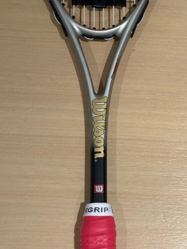 Wilson Titanium Fused Graphite Squash Racket Racquet - New Grip - photo 2