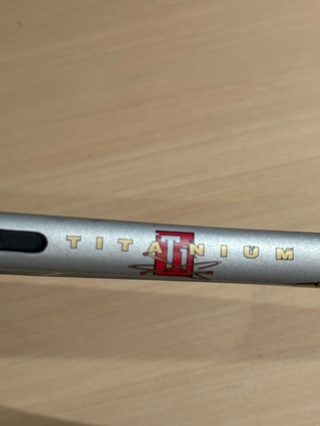 Wilson Titanium Fused Graphite Squash Racket Racquet - New Grip - photo 3