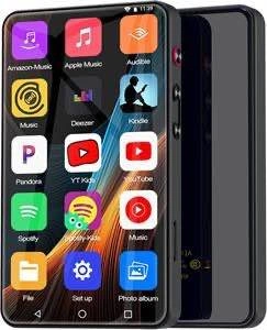 144GB MP3 Player with Bluetooth, WiFi, and Parental Control