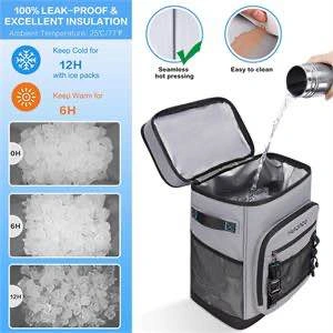 Hulongo Large Waterproof Insulated Cooler Backpack - photo 2