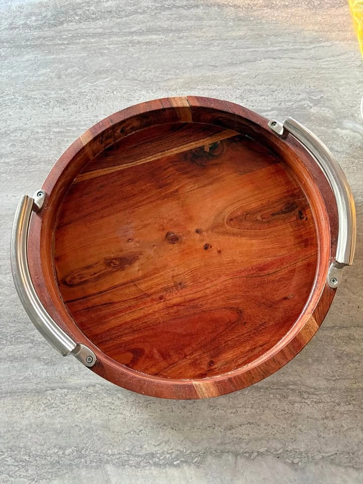 Homesense tray with handles