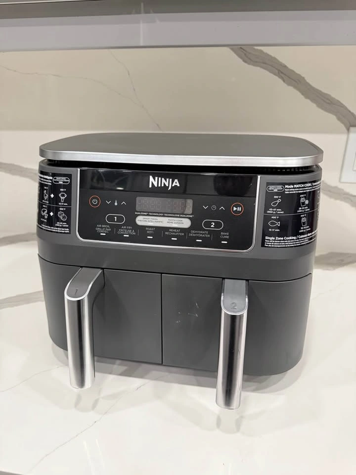 Ninja Foodi 2-Basket Air Fryer with 6 Cooking Functions, 8 Qt - photo 3