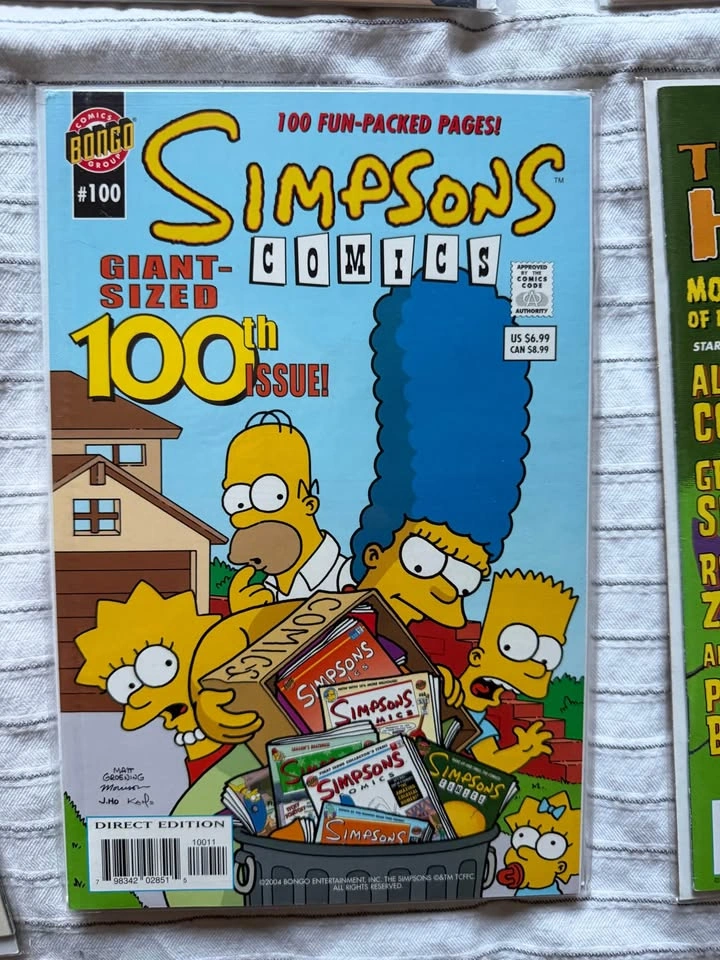 Bongo/Simpsons Oddities Lot (6 books, $130 OBO) - photo 4