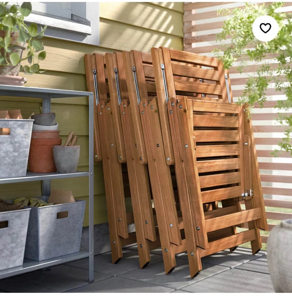IKEA NÄMMARÖ Outdoor Dining Set (FOLDABLE) – Table + Chairs - photo 2