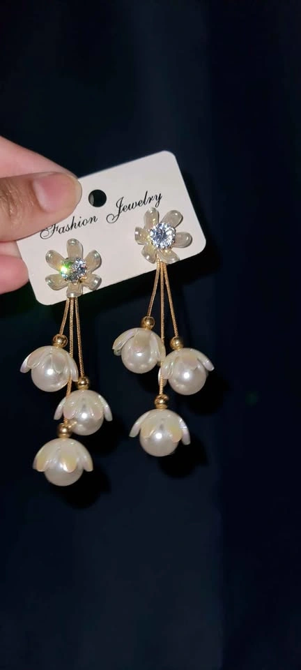 Chic Gold-Tone Statement Earring Collection – 5-Pair Set - photo 2