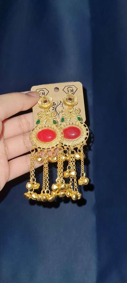 Kashmiri Earrings- light weight - photo 2