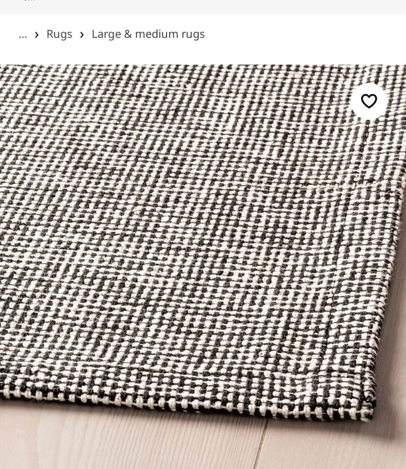 IKEA TIPHEDE Rug (Grey) with STOPP FLIT - photo 4