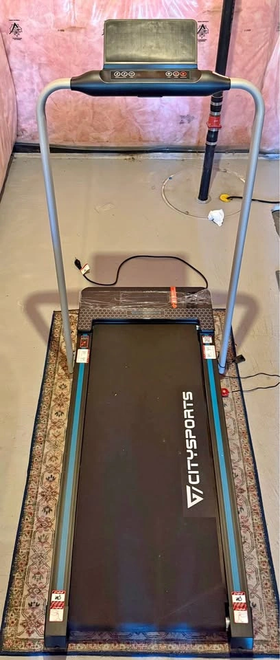 CITYSPORTS Electric Treadmill – Compact Home Walking Machine