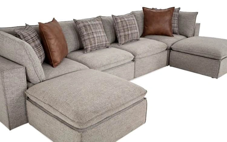 Grey sectional