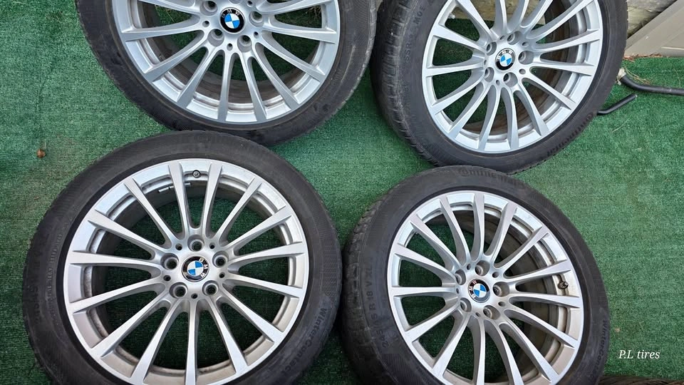 18 inch BMW OEM alloy rims like new 5x112