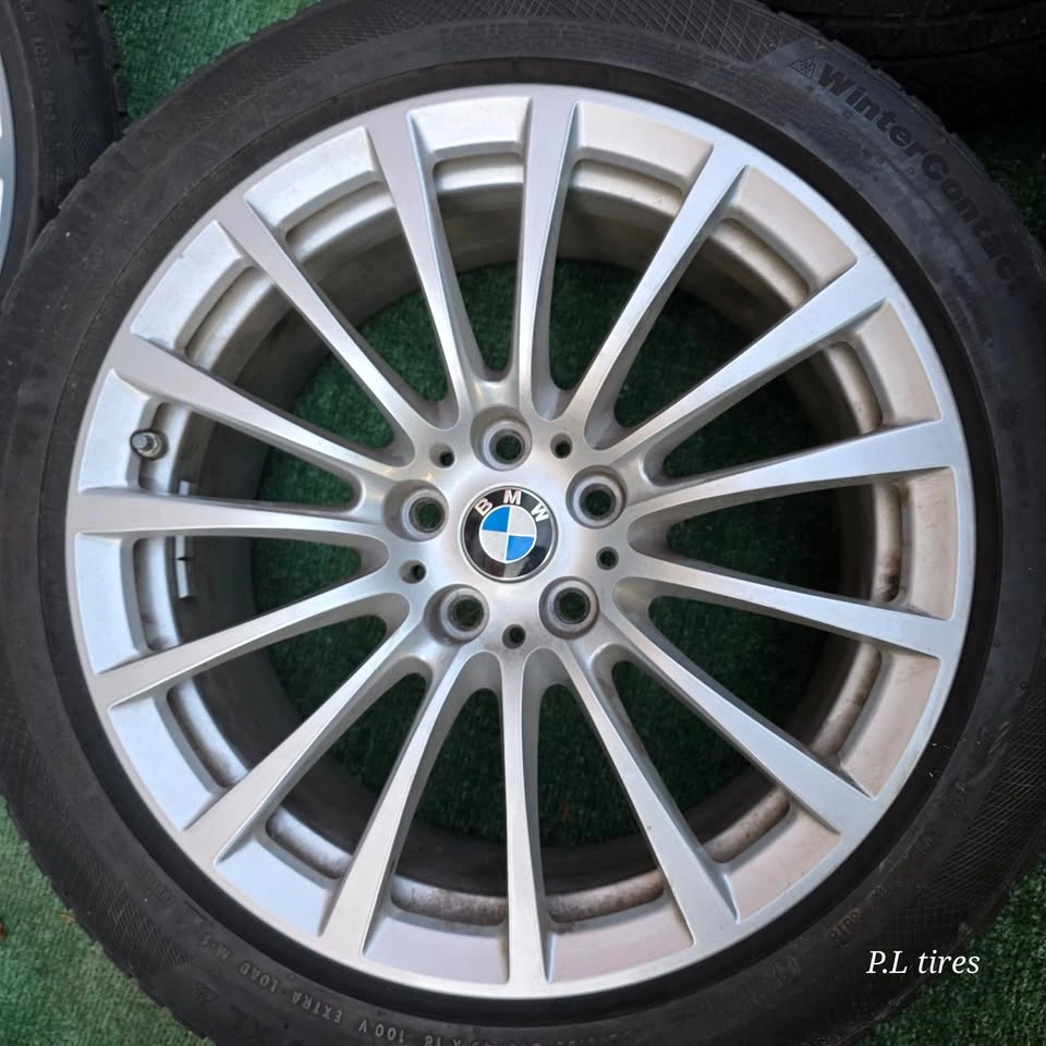 18 inch BMW OEM alloy rims like new 5x112 - photo 2
