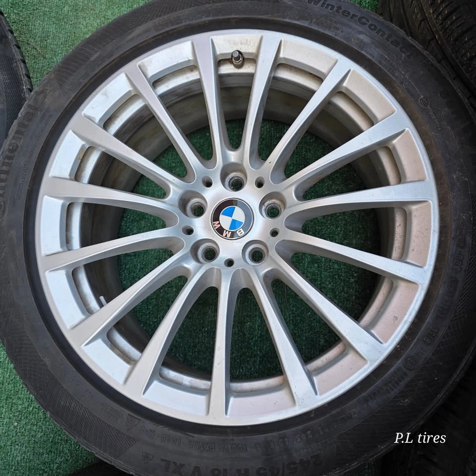 18 inch BMW OEM alloy rims like new 5x112 - photo 3
