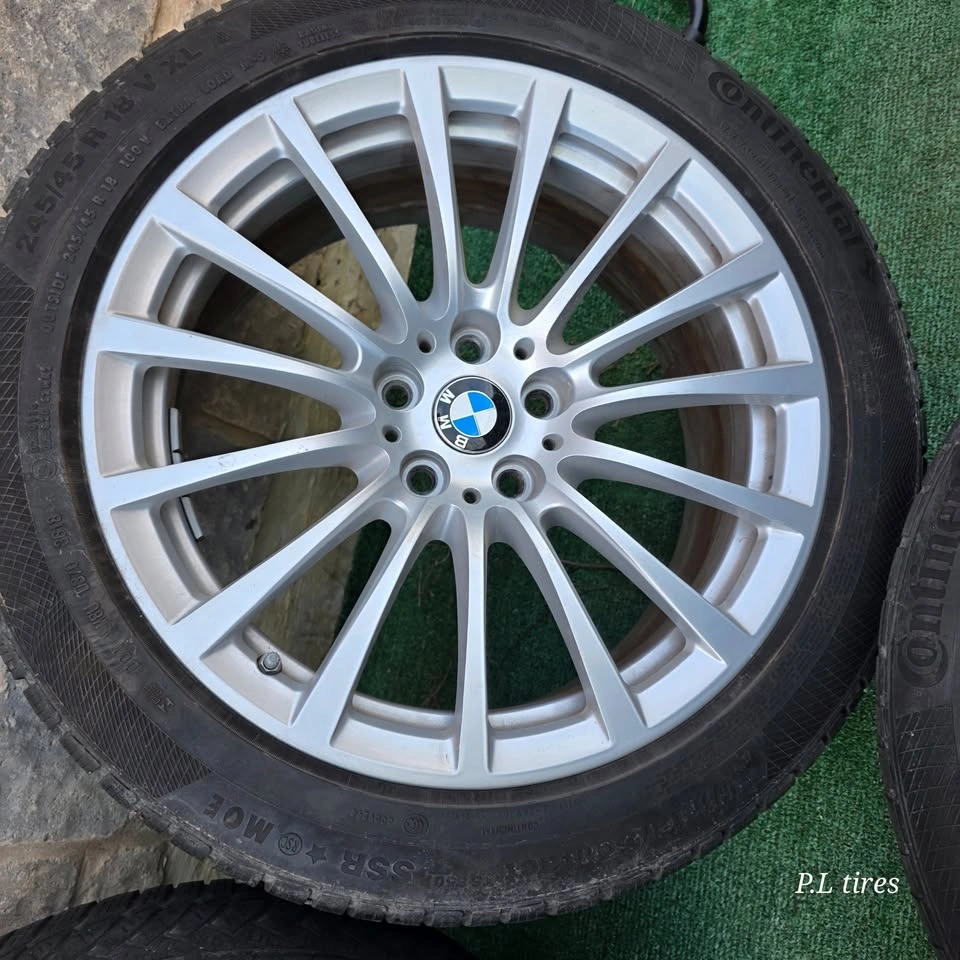 18 inch BMW OEM alloy rims like new 5x112 - photo 4
