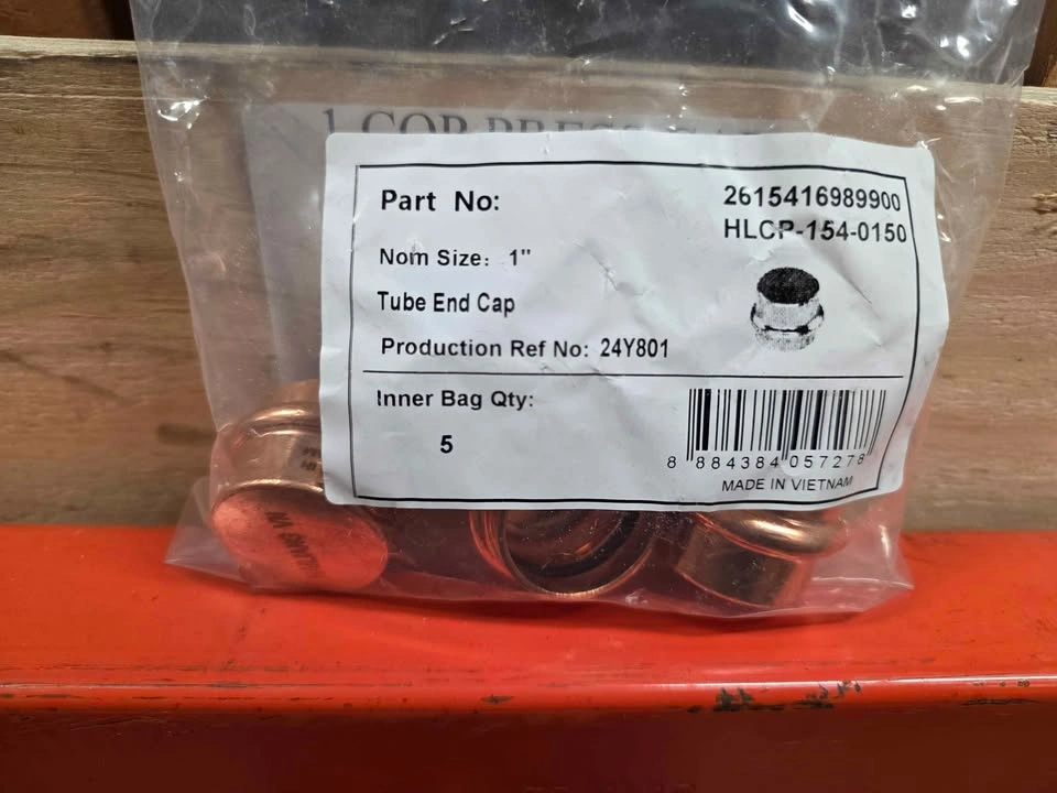 1" Copper Press Cap - photo 2