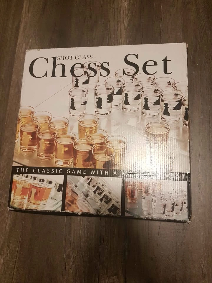 Shot Glass Chess Set