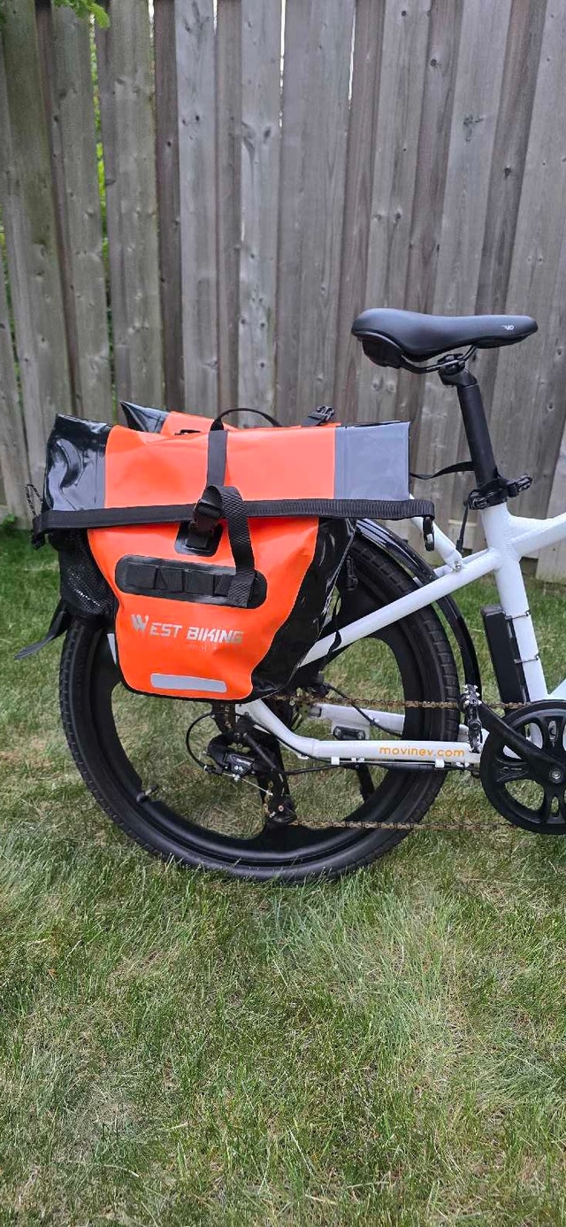 Movin’ Tempo Max City Commuter E-Bike + Waterproof Bags - photo 3