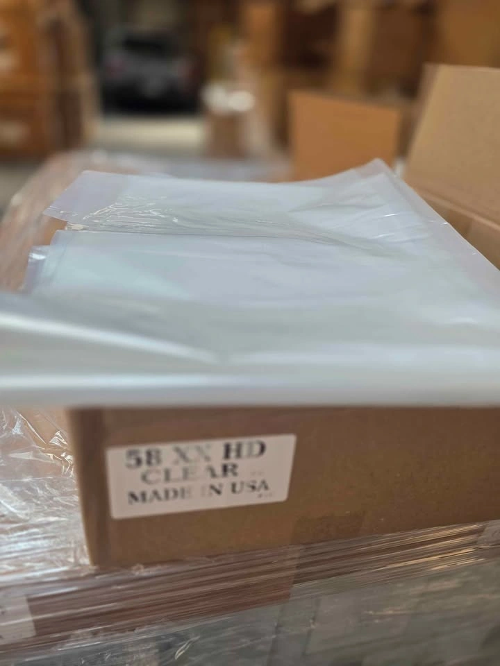 58 Gallon Clear Recycld Trash Bags - 50 Count - photo 2