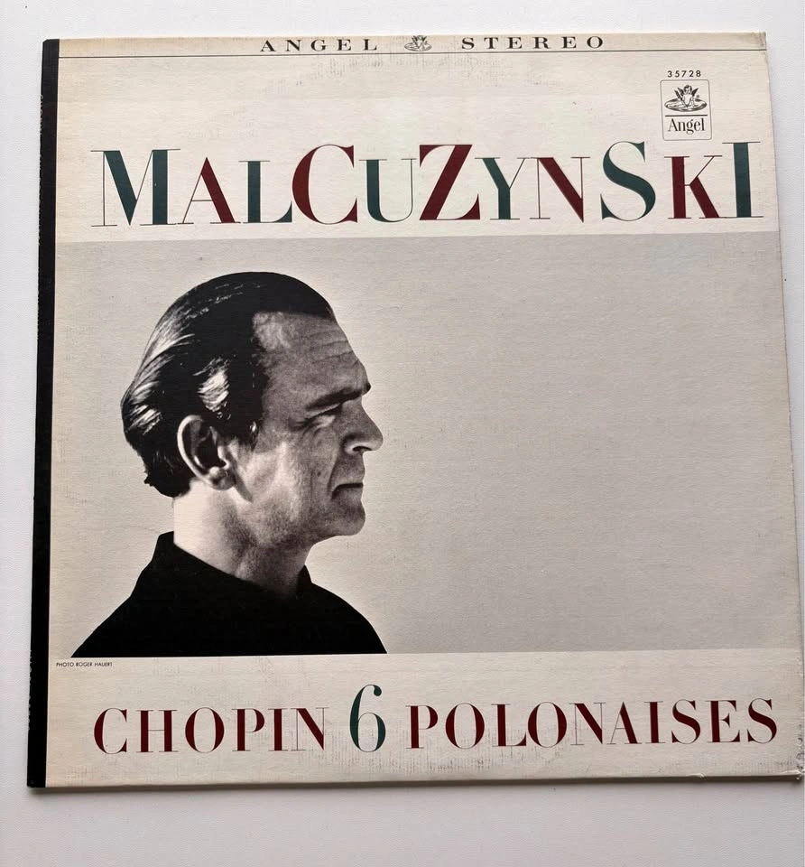 Malcuzynski Chopin 6 Polonaises Angel Records Stereo Vinyl LP