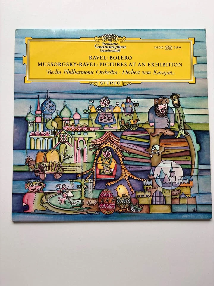 Ravel: Bolero / Mussorgsky: Pictures at an Exhibition Vinyl LP