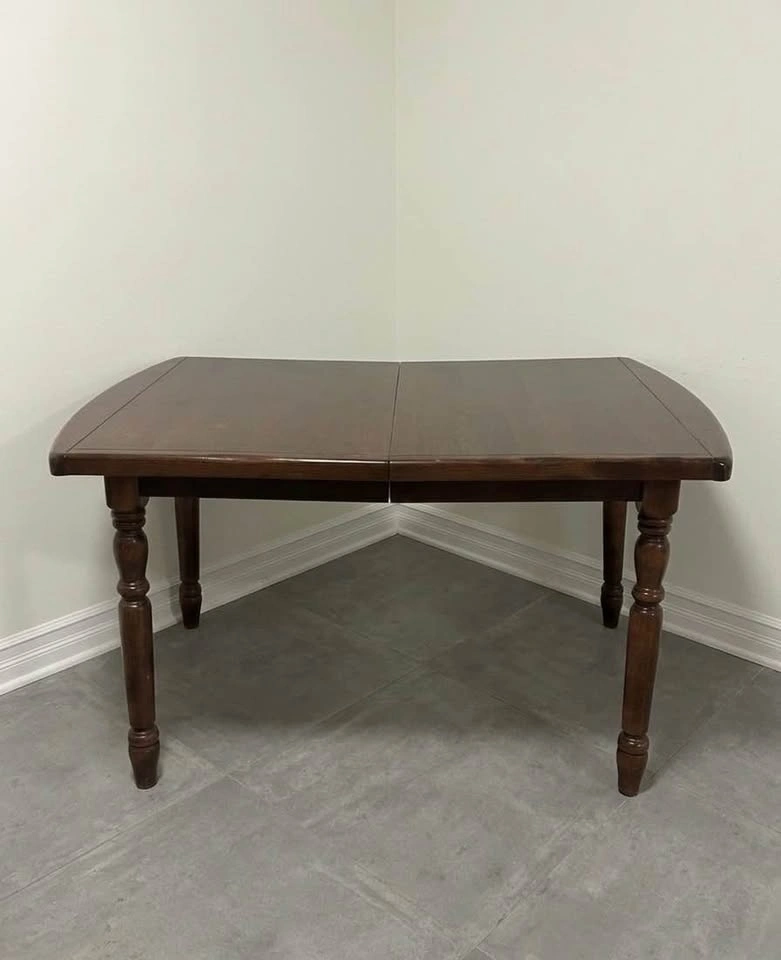 Vintage Solid Wood Dining Table - photo 3