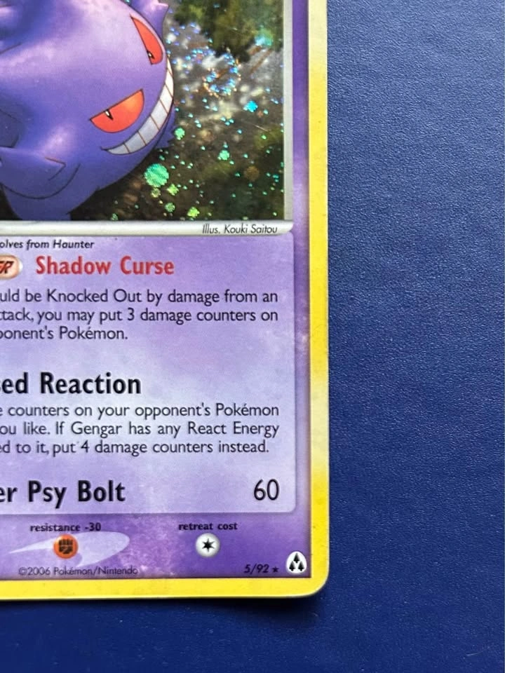 Pokémon Gengar 5/92 EX Legend Maker Holo - photo 5