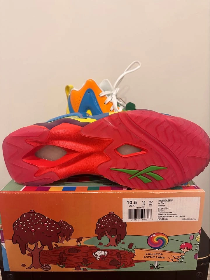 Reebok Kamikaze II Candy Land Size 10.5 (Authentic) - photo 4