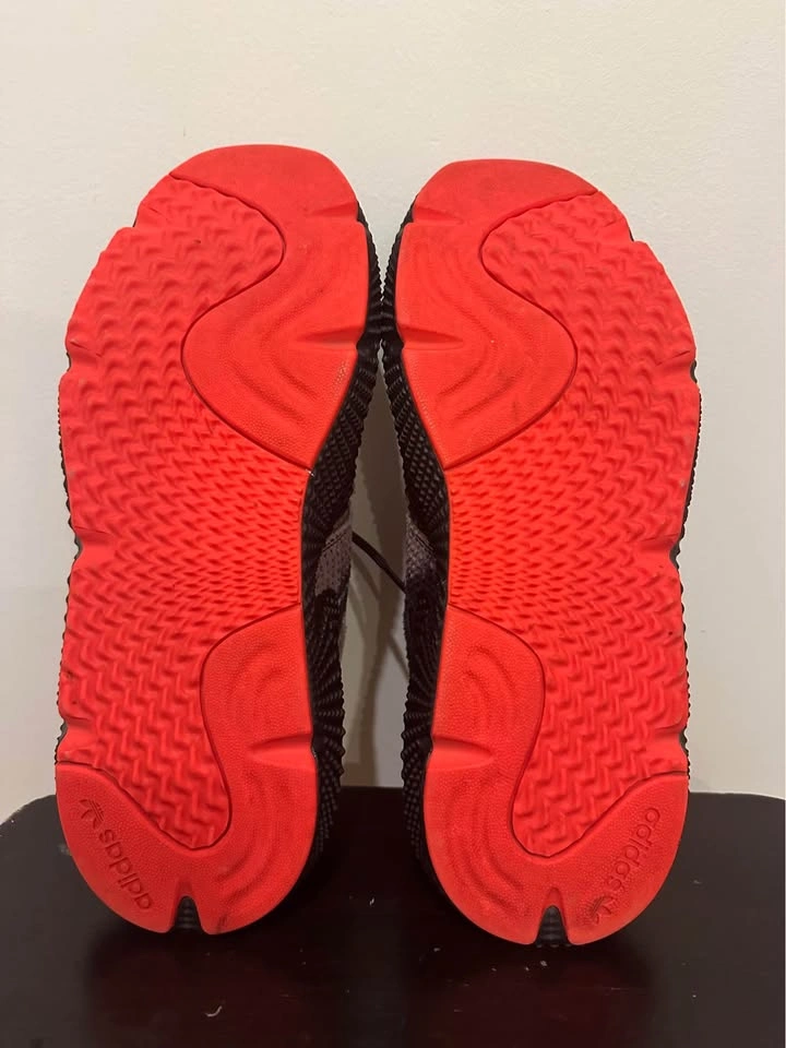 Adidas Prophere Bleached Black/Solar Red Size 10.5 - photo 3