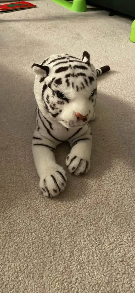 White Tiger Plush Toy