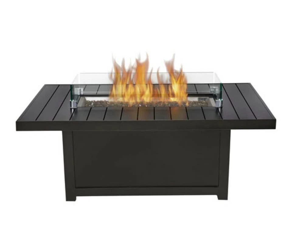 Napoleon Rectangular Wind Screen for Fire Pit Tables 34x15 - photo 2
