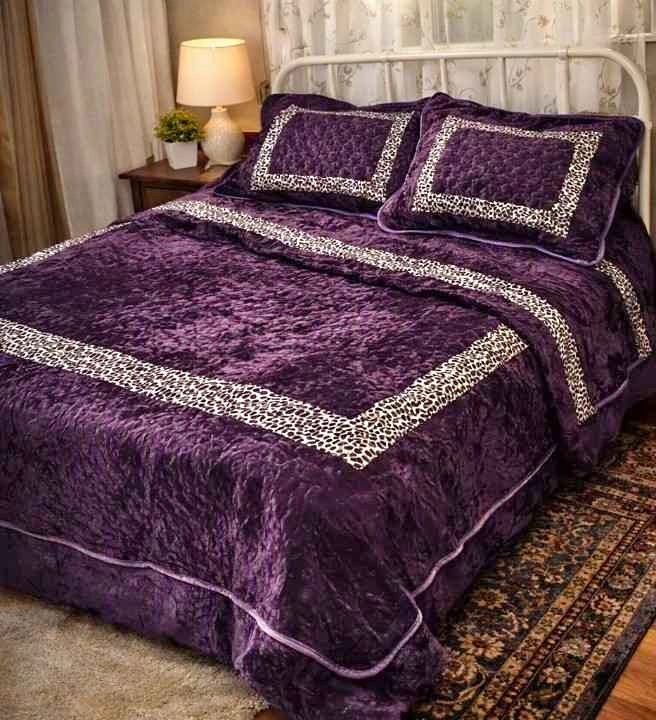 Brand New Velvet Bed Sheet Set