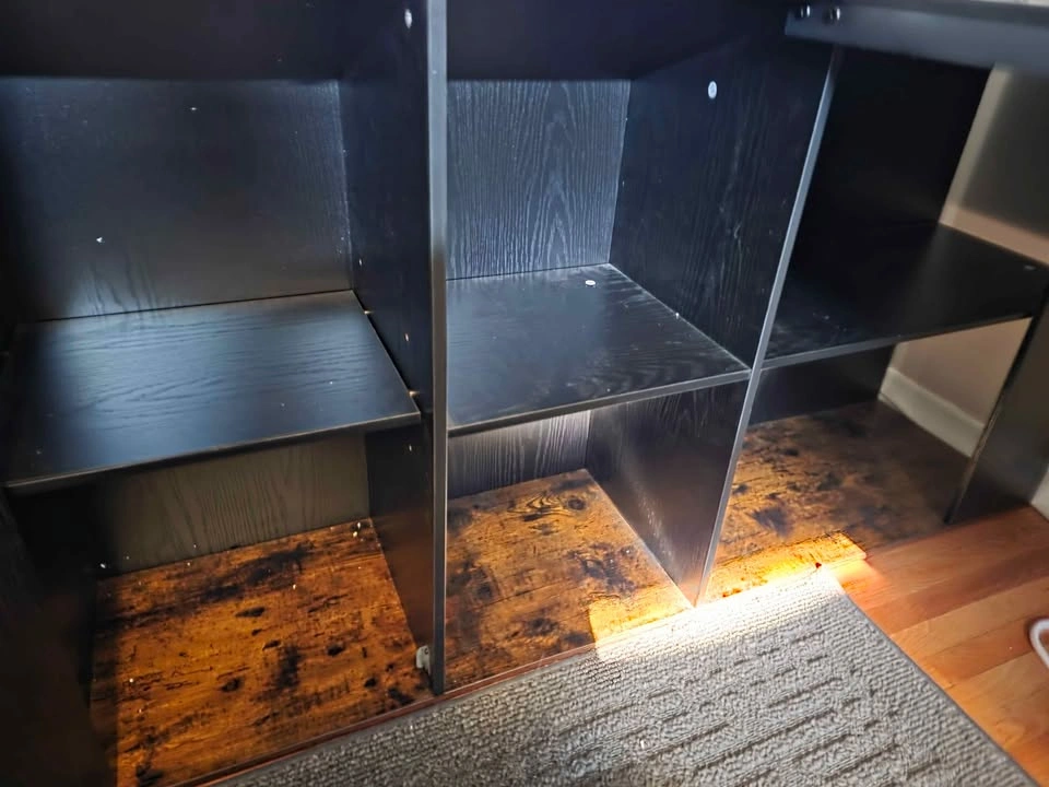 Office Desk - L Shape w/Storage Cabinet - photo 5