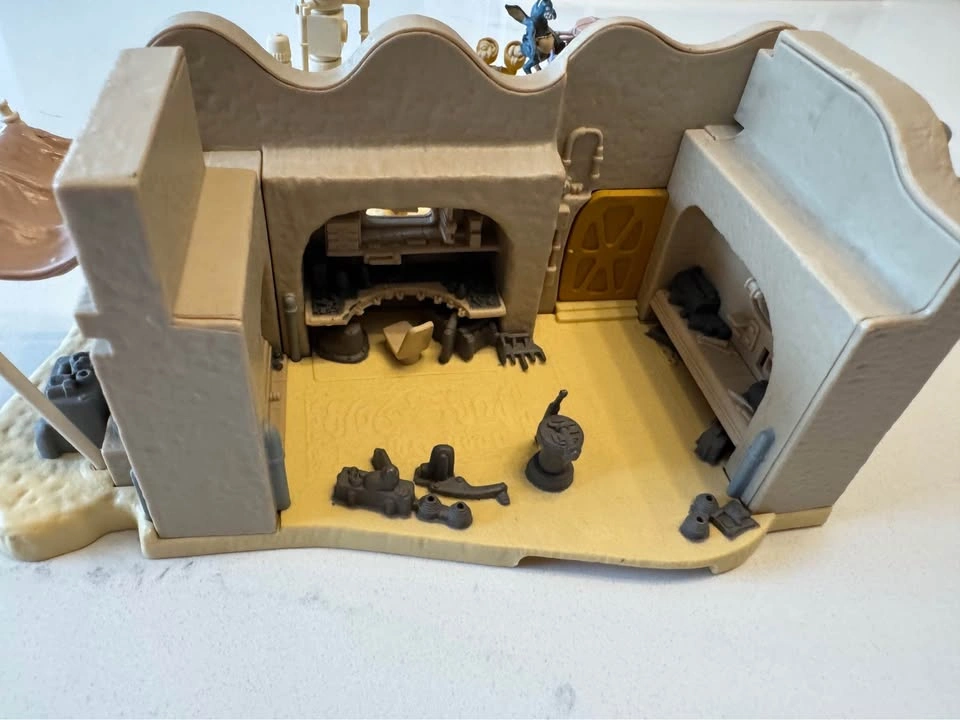 Star Wars Episode I Mos Espa Market Action Fleet Playset 1998 - photo 3