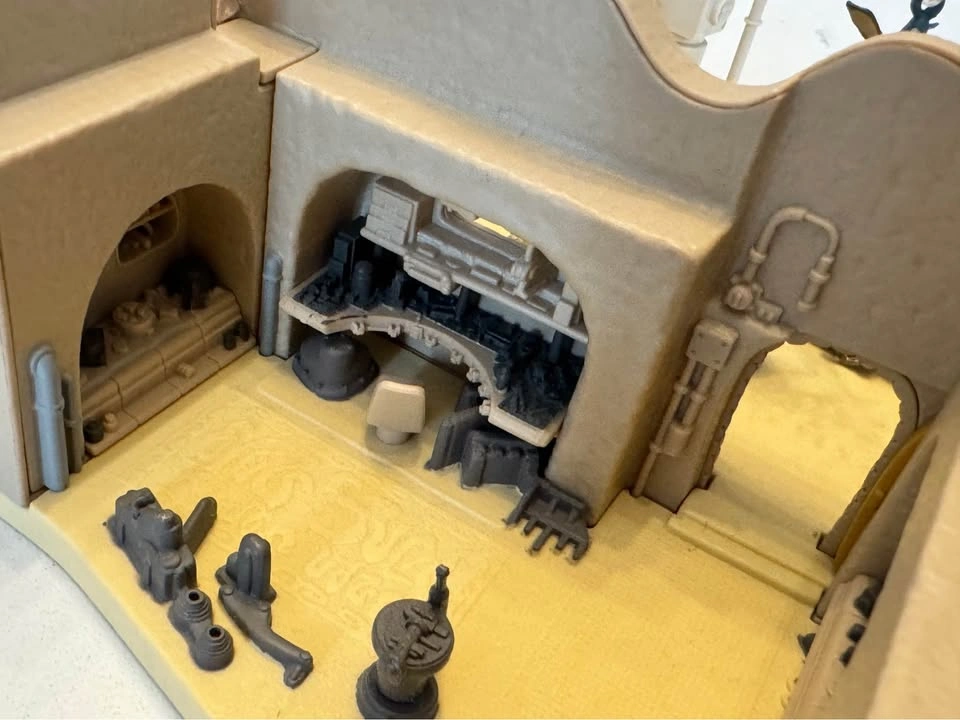 Star Wars Episode I Mos Espa Market Action Fleet Playset 1998 - photo 5