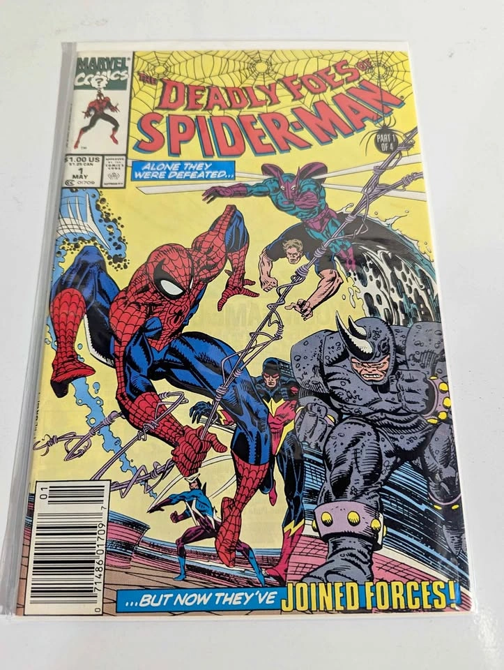 The Deadly Foes of Spider-Man #1 (1991) - Marvel Comics
