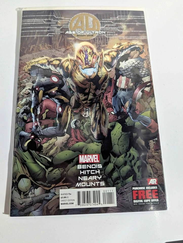 Age of Ultron #1 (2013) - Brian Michael Bendis Marvel Comic