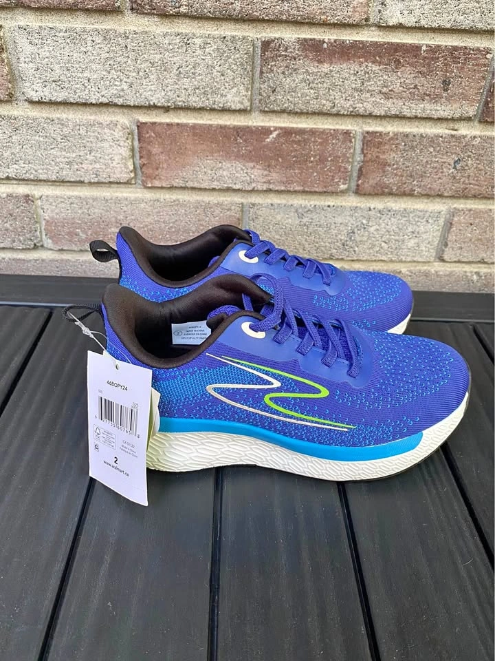Athletic Works Running Shoes size 2 youth kids boy