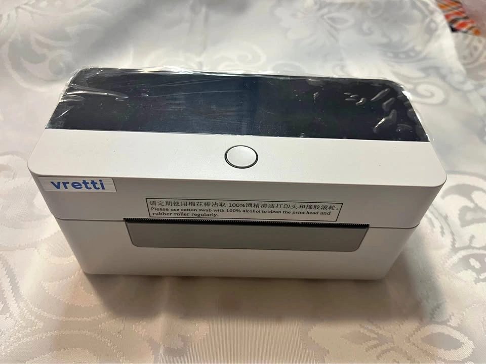 VRETTI 4BarCode - Powers on & prints.