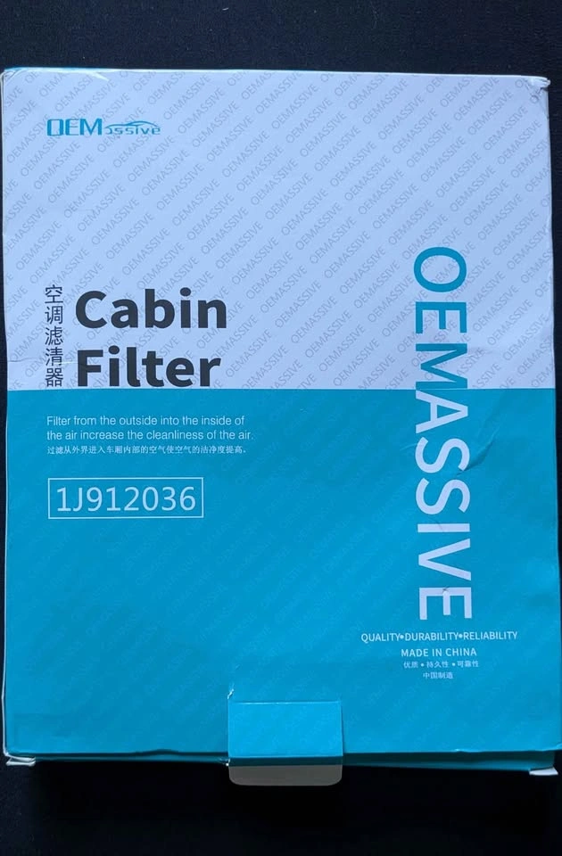 Car Activated Carbon Pollen Cabin Air Filter 97133-2E260