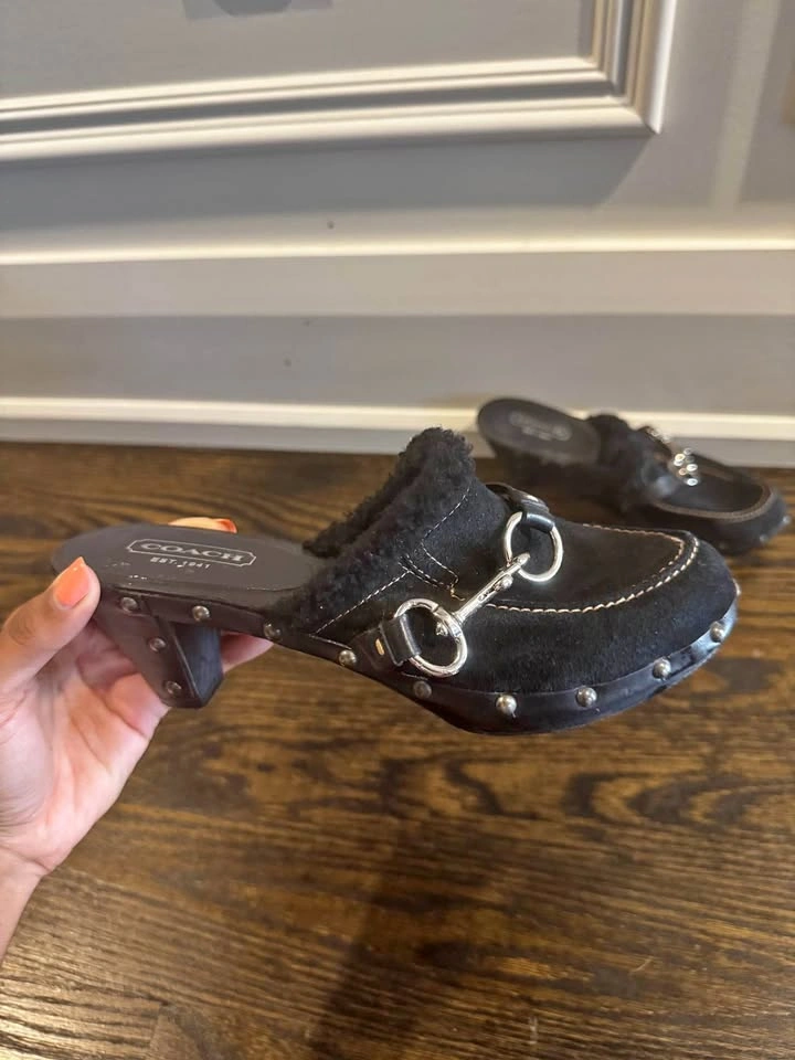Vintage coach mules