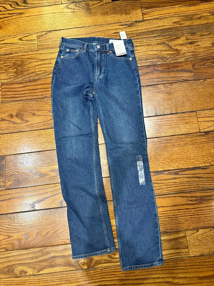 Gap high rise straight leg jeans