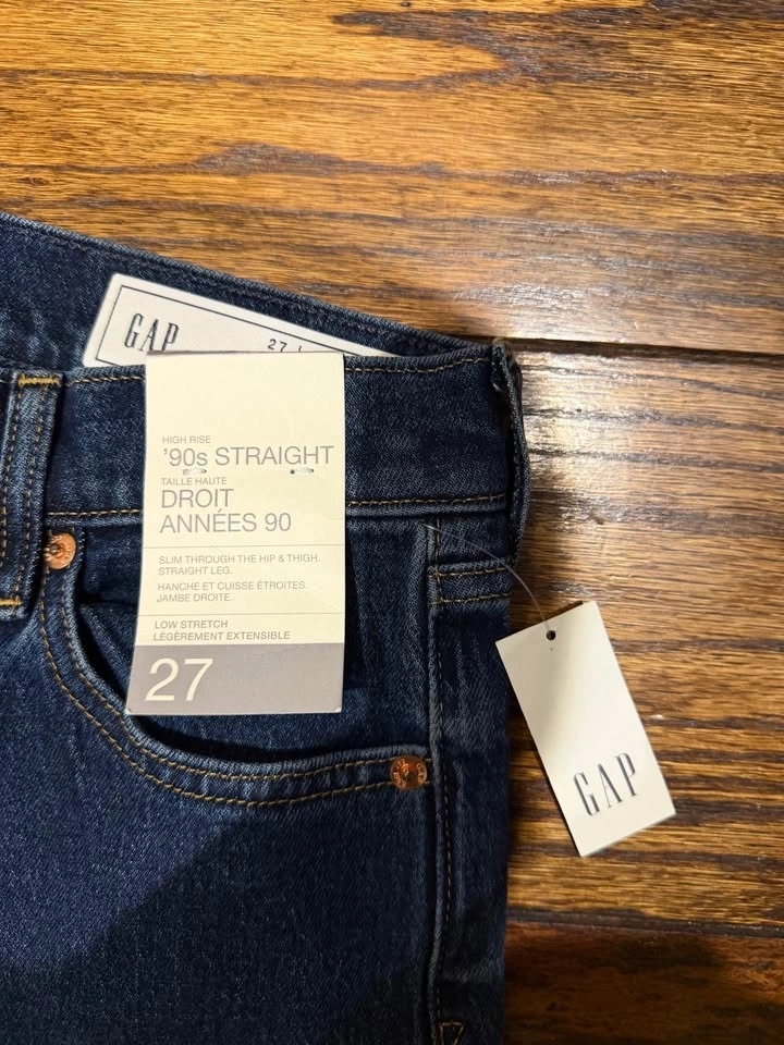Gap high rise straight leg jeans - photo 2