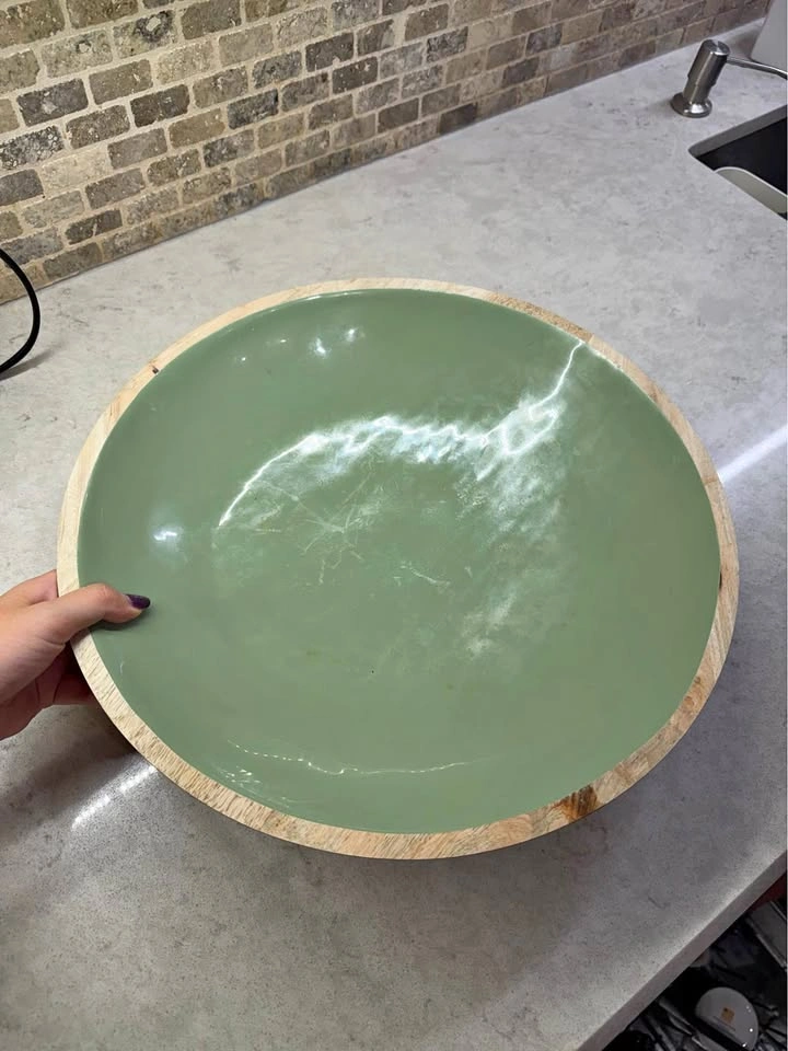 Indigo Fruit Bowl