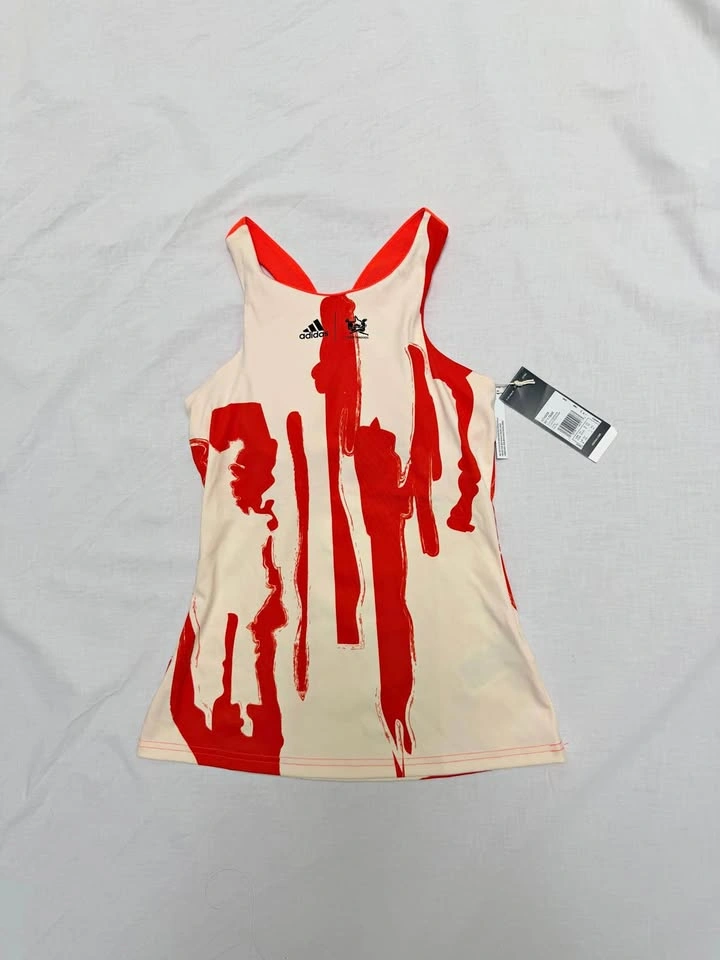 Adidas built in bra tank top