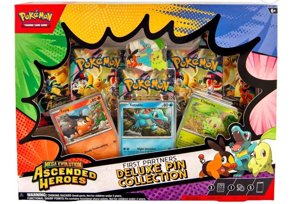Pokémon TCG: Mega Evolution— Ascended Heroes Pin Collection
